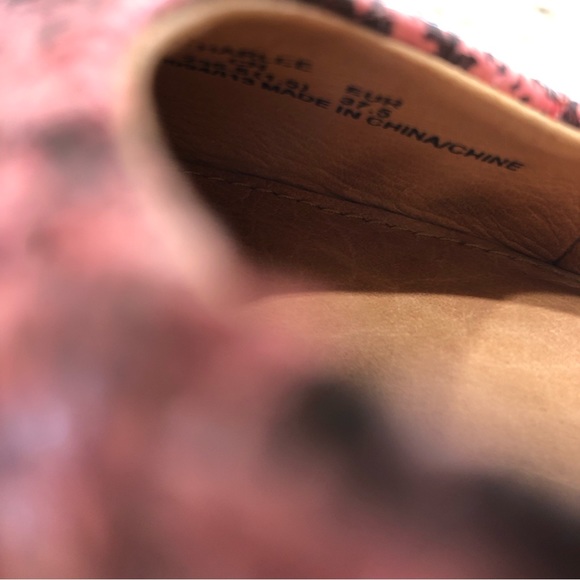 Coach Snakeprint Embossed Harper Pointed-toe Two Toned Pumps/Heels 7.5 - Picture 8 of 13